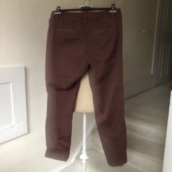 SOLD Anthropologie Chino Sequin & Paint Pants NWOT - Picture 3 of 8